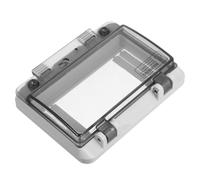 EPIGEIST Couvercle de distribution de circuit 6 Way Boîtier électrique extérieur étanche transparent PC ABS Fenêtre de contrôle pour electrical panels cuisine intérieur résistant aux