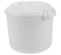 EPIGEIST Cuiseur à Riz Micro Ondes avec Couvercle et Panier Vapeur Récipient Multifonction Plastique pour Cuisson Vapeur et Réchauffage Accessoire Électroménager Cuisine Pratique pour