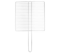 EPIGEIST Cuisson pour Barbecue Rigide avec Poignée Ergonomique Filet Métallique pour Poisson Viande et Légumes Accessoire pour Barbecue à Gaz