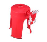 EPIGEIST Distributeur Boisson avec Robinet et Support Invertisseur Bouteille Soda Rouge Conservation Gazéifiée Utilisation Facile pour et Bureau