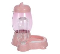 EPIGEIST Distributeur Eau pour Animaux Design Oreilles de Chat Anti-Renversement Grand Réservoir Pratique pour Chats et Chiens Bol Eau Automatique Rose