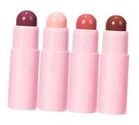 EPIGEIST Ensemble de Rouge à Lèvres Mats 4 Pièces Taille Standard Couleurs Mixtes Hydratant Longue Tenue Femmes Usage Quotidien Makeup Coréen Couleur Aléatoire