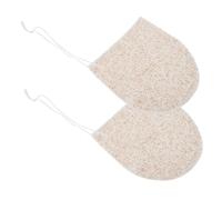 EPIGEIST Éponge Nettoyante Visage Et Gommage Exfoliant, Lot De 2 Pièces, Taille Standard, En Matière Douce De Noyaux De Noix, Pour Femme, Nettoyage En Profondeur Et Démaquillage Facile