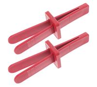 EPIGEIST Exercice Pour Le Menton, Appareil D'exercice Buccal Pour La Mâchoire, Plastique Rouge, 2 Pièces, Pour Débutant, Large Applications