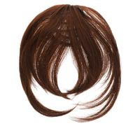 EPIGEIST Extension de Frange à Clip Synthétique Pince Invisible Style Naturel Accessoire Cheveux pour Femme Adaptée à Mariage Fête Quotidien