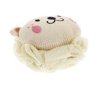 EPIGEIST Fleur de Bain Exfoliante Douce Lion pour Éponge et Gommage Corps Texture Souple pour Peau Sensible Accessoire Ludique Bain