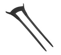 EPIGEIST Fourchette à Cheveux en Bois Ébène U Épingles à Cheveux Chinoises Vintage pour Femmes Bâtonnets à Chignon Maintien Ferme Accessoire de Coiffure Traditionnel pour Mariage et