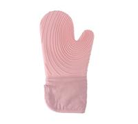 EPIGEIST Gants de Four Silicone Résistants Chaleur Antidérapants pour Cuisine Manique Flexible et Épais Protection Anti-brûlure pour Cuisson Lavable Machine Rose