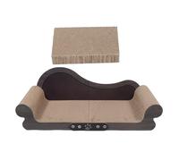 EPIGEIST Grattoir Canapé pour Chat Carton Ondulé Protection Meubles Surface Antidérapante pour Griffes Espace Étendu pour Étirement Complet Soin Naturel des Griffes Design Décoratif