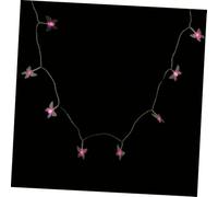 EPIGEIST Guirlande Lumineuse LED Couleur Rose sans Pile Décoration Intérieure et Fête Lumière Ambiance Lampe Fil Décorative pour Chambre et Jardin