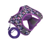 EPIGEIST Harnais pour Petit Chien Respirant Mesh Ajustable pour Chiots et Chatons Sangle Poitrine Confortable pour Promenade Sécurisée