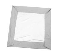 EPIGEIST Housse de Protection Imperméable pour Bac à Sable Jardin avec Cordon de Serrage Couverture Pluie et Neige Protection pour Aire de Jeux Extérieure Gris