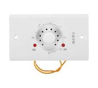EPIGEIST Interrupteur Thermostatique Mécanique pour Chauffage Électrique 800w, Variateur de Vitesse pour Ventilateur de Cheminée, Rhéostat de Remplacement Précis pour Radiateur Mural