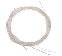 EPIGEIST Jeu de Cordes de Guitare Classique en Nylon Ensemble 6 Cordes Acoustiques en Nylon Fil Argenté Remplacement Solide pour Guitare Classique et Ukulélé Accessoires Musicaux