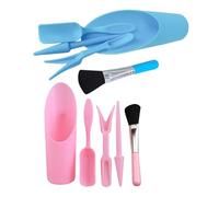 EPIGEIST Kit D’Outils de Transplantation pour Plantes Succulentes - 2 Ensembles avec Mini Pelle Seau Perforatrice et Brosse de Nettoyage - Outil Horticole Polyvalent pour Bonsaï