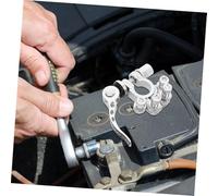 EPIGEIST Kit de Connecteurs de Borne de Batterie Alliage de Zinc Pince et Clé pour Câble Batterie Auto Connecteurs Positifs et Fiables et Durables
