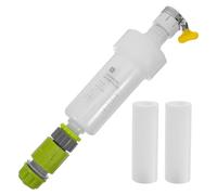 EPIGEIST Kit de Filtre à Eau pour Aquarium 1/2 Neutralisateur de Chlore, Système de Filtration Plastique, Cartouches Filtrantes Remplaçables X2, pour Eau de Bassin à Poissons et Aquariums