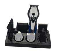 EPIGEIST Kit Multifonction de Rasage Électrique USB Petit Format Lames Acier Inoxydable pour Hommes Entretien du Visage Cou Coupe Nez Barbe Rechargeable Compact