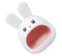 EPIGEIST Lampe LED pour Ongles en Gel Forme Lapin Blanc 24w USB Type-c Minuterie 60 Secondes pour Manucure Précise Bulles 8 LED pour Usage DIY à Domicile
