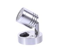 EPIGEIST Lampe Murale LED Aluminium pour Yacht et Camping Car Luminaire Plafonnier Flexible à Ventouse Lumière Chauffante pour de Loisirs
