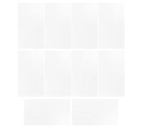 EPIGEIST Lot de 10 Tapis de Stylo 3D en PVC Transparent 18X10 CM Planches à Dessin pour Stylo D’Impression 3D Pochoirs Pratiques pour Garçon et Filles et Artistes Accessoires de