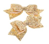 EPIGEIST Lot De 2 Barrettes à Cheveux à Paillettes Nœud Grosse Taille, Maintien Sûr Et Délicat, Pour Filles Et Femmes, Pour Fêtes Et Occasions Spéciales