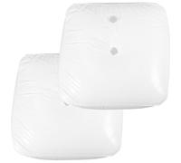 EPIGEIST Lot de 2 Paquet Lestés en PVC pour Support d'Arche de Ballons Forme Carrée Remplissage Facile à L'Eau Poids Stable pour Décoration de Mariage Anniversaire et Événements