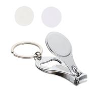 EPIGEIST Lot De 2 Porte-clés En Métal Multifonctionnels Coupe-ongles Compacts Transfert Thermique Décoratifs Usage Voyage Et Maison