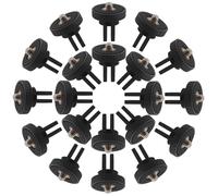 EPIGEIST Lot de 25 Adaptateurs en Métal pour Trépied 1/4 Support de Fixation pour Appareil Photo, Kit de Montage Robuste pour Studio, Extérieur et Vlogging