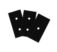 EPIGEIST Lot de 3 Protège-plaques de Cuisson Gaz Antidérapants Résistants Haute Température en Matériau Solide Cuisine, Protection Complète des Brûleurs, Entretien Facile, Adapté Cuisinière à Gaz