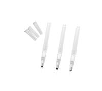 EPIGEIST Lot de 3 Stylos Pinceau à Eau Rechargeables Pointe Nylon pour Peinture Aquarelle Marqueurs Dessin et Calligraphie Réservoir Facile à Remplir pour Croquis et Illustration