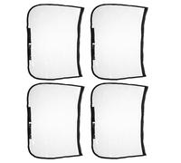 EPIGEIST Lot de 4 Protections Étanches pour Borne de Recharge de Véhicule Électrique Housse PVC Noire Anti-Pluie et Anti-Poussière Compatible Chargeur Extérieur Protection Solide