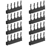 EPIGEIST Lot De 40 Pinces à Extensions De Cheveux 6d Seconde Génération Noir Sans Trace Réutilisables Pour Femmes Usage Professionnel Et Personnel