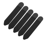 EPIGEIST Lot de 5 Étuis Adhésifs pour Stylet, Accessoires Tablette Applicables, Manchon en Spandex Noir, Protection Anti-Rayures et Antidérapante, Fixation Arrière Tablette Pratique
