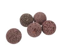 EPIGEIST Lot de 5 Pierres Pierres de Sauna Chauffantes en Roche Volcanique Naturelle 5 Cm pour Sauna Vapeur Traditionnel Intérieur et Extérieur Accessoires Spa