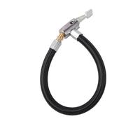 EPIGEIST Mandrin de Gonflage Verrouillable avec Tube D’Extension 10 CM Adaptateur Métallique pour Pompe à Air Raccord Étanche Compatible Valves Voiture Vélo et Moto Accessoire de