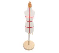 EPIGEIST Mannequin Torse Échelle Coton Extensible Beige pour Couture et Vêtements Miniature Doll Dress Form Mannequin Body Torso