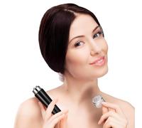 EPIGEIST Masseur Facial Électrique Sculpteur Micro-brillant Format Mini Noir pour Soin Visage et Cou Nettoyage en Profondeur Outil D’hydratation Oculaire à Domicile
