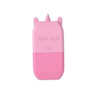 EPIGEIST Masseur Visage Silicone Portable Réutilisable Roller Ice Facial Gel Gonflement Rafraîchissant et Apaisant pour Voyage Modèle Silicone Rose