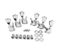 EPIGEIST Mécaniques de Guitare Chrome Lr Tuning Pegs pour Cordes Acier Électriques et Acoustiques Banjo Accessoire