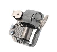 EPIGEIST Mécanisme de Boîte à Musique à Manivelle en Alliage Robuste, Kit de Remplacement DIY pour Boîte à Musique Miniature, Mélodie « Le Château Le Ciel », pour Décoration Intérieure