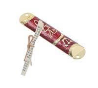 EPIGEIST Mezuzah Doré avec Parchemin Religieux pour Porte Extérieure Décoration Juive Traditionnelle Cadeau Mitzvah Significatif pour Maison et Entrée