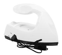 EPIGEIST Mini Fer à Repasser Électrique Portable Blanc Mini Défroisseur Vapeur Léger en ABS pour Travaux d'Aiguille Couture et Voyage Fer à Vapeur Maison et Bricolage Compatible
