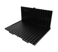 EPIGEIST Model Tool Storage Rack Compact Organizer with Lettered Sections for DIY Model Making Compatible with Gundam Parts Space-Saving Plastic Display Stand for Hobby Accessories