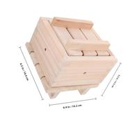 EPIGEIST Moule à Tofu en Bois Naturel pour Fabrication Maison Cadre de Presse sans Barre Capacité 2-3 Livres Outil DIY Cuisine Moule à Tofu de Soja Pratique