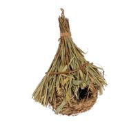 EPIGEIST Nid D'oiseau en Paille Tissage d'herbe Maison Mousse Tissé Accessoires Salon