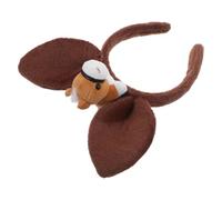 EPIGEIST Oreilles de Cheval en Peluche Douce Serrage-tête, Fêtes du Nouvel An 2026 Accessoire de Costume Cartoon Confortable pour Filles Garçon et Filles