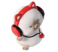 EPIGEIST Ornement Chat en Résine Compact Décoration Créative Maison Accessoire Photo Chat Figurine Stable pour Gâteau Table Voiture et Chambre Design Simple et Chic