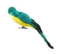 EPIGEIST Ornement Perroquet Artificiel Réaliste Décoration Jardin Extérieur Modèle Oiseau Décoratif Vert