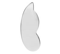 EPIGEIST Outil de Massage Visage Gua Sha Acier Inoxydable Planche de Grattage pour Peau Sensible Améliore Apparence et Réduit Double Menton Usage Personnel et Professionnel